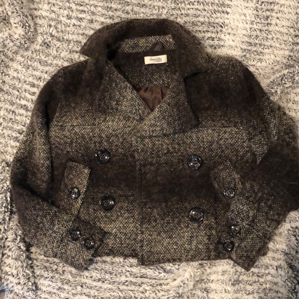 Charlotte russe crop jacket